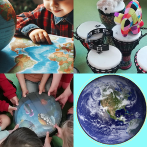 Fotos zur musikalischen Weltreise für Kinder